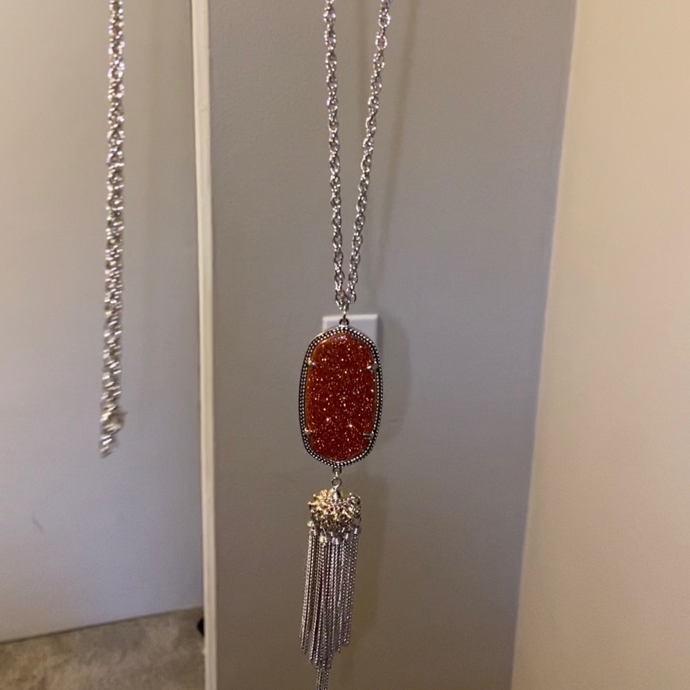 Kendra Scott Rayne Necklace in Topaz
